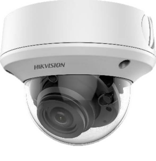 Camera HD-TVI 5MP Hikvision DS-2CE5AHOT–VPIT3ZF