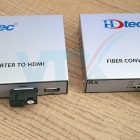 HDTEC HDMI CONVERTER 1080P  (Kéo dài HDMI + USB  bằng Cáp Quang)