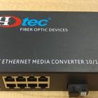 HDTEC ETHERNET CONVERTER 8 PORT 1G