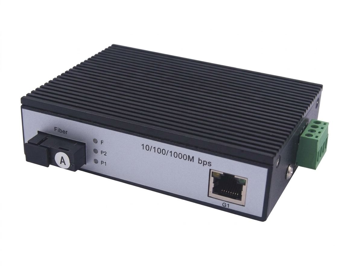 Switch Công Nghiệp 1 SC (B) + 1 RJ45 1G Tốc Độ Gigabit - Lộc Nam 1 Switch công nghiệp 1 SC (B) + 1 RJ45 (1G) có PoE